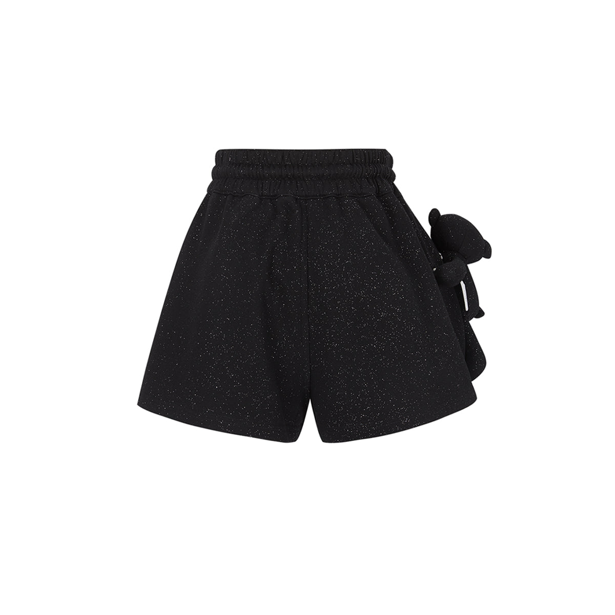 13DE MARZO Star Sand Shorts Black