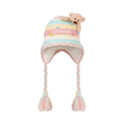 13DE MARZO Bear Sweet Bean Beanie