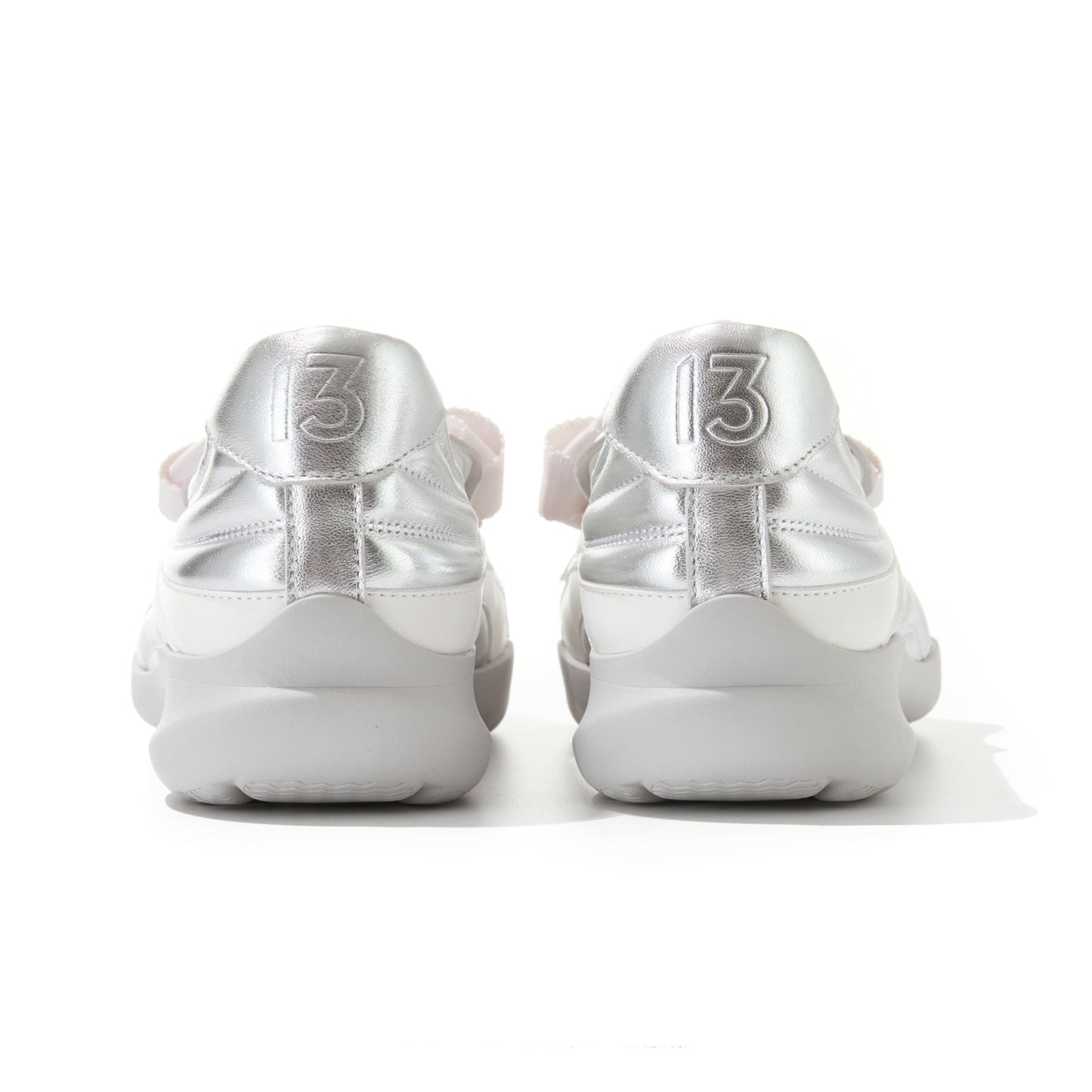 13DE MARZO Ballet Bear Sneakers Silver