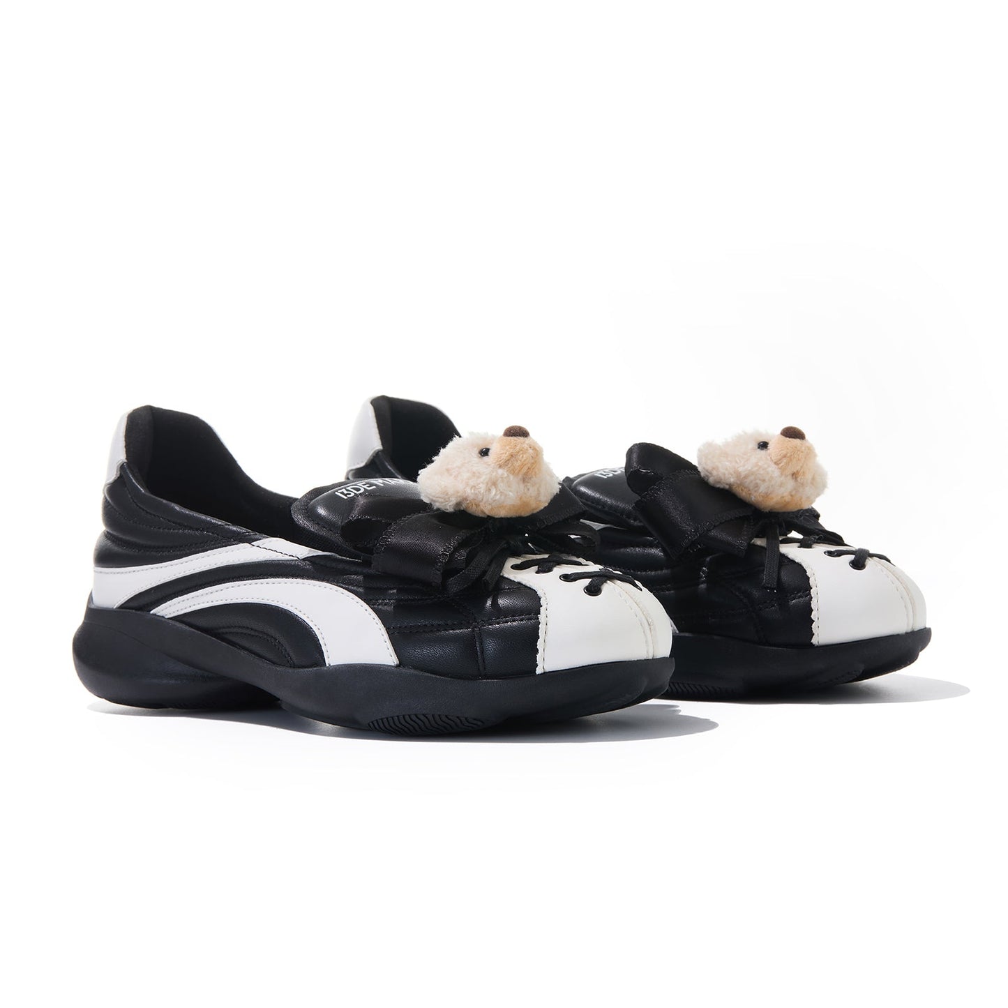 13DE MARZO Ballet Bear Sneakers Black
