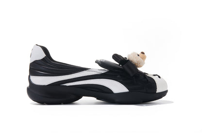 13DE MARZO Ballet Bear Sneakers Black