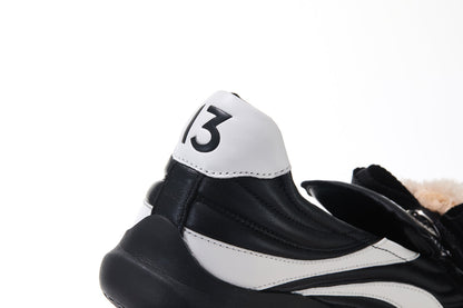 13DE MARZO Ballet Bear Sneakers Black