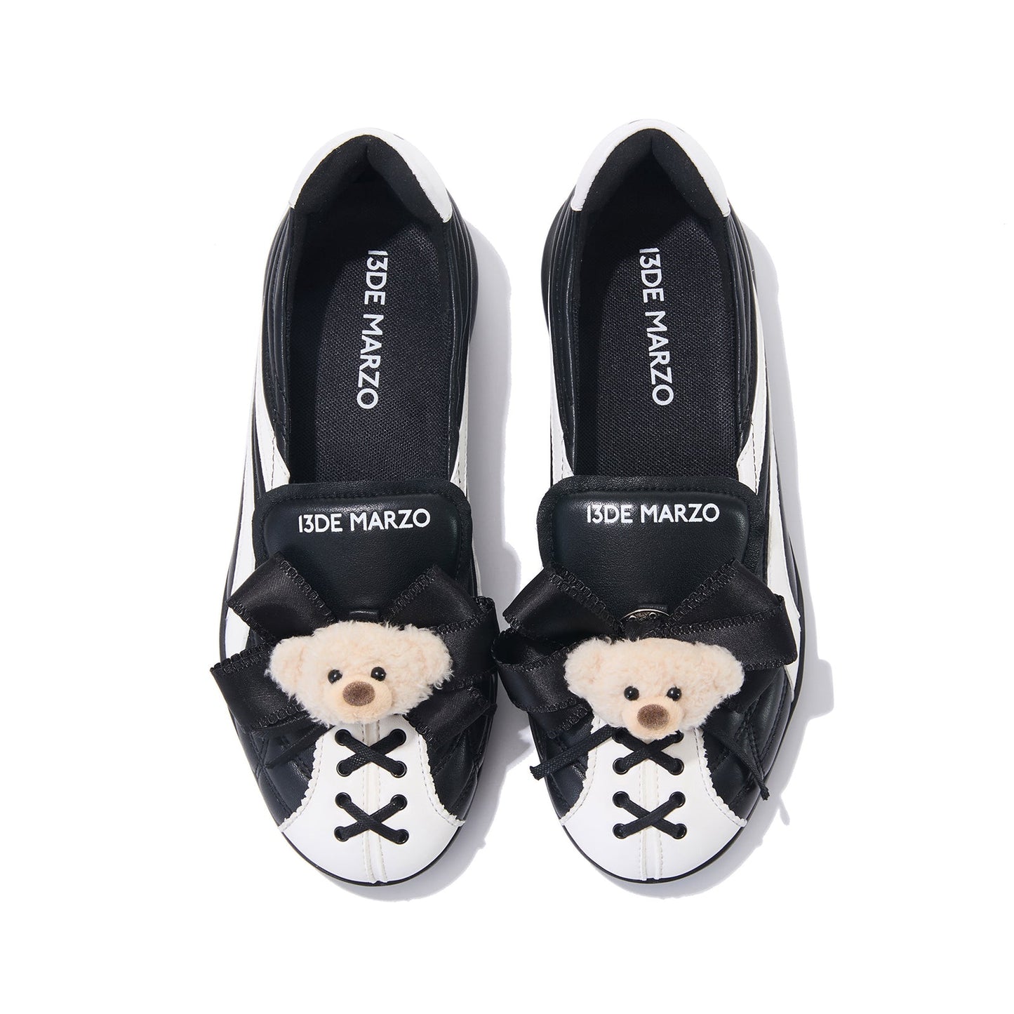 13DE MARZO Ballet Bear Sneakers Black