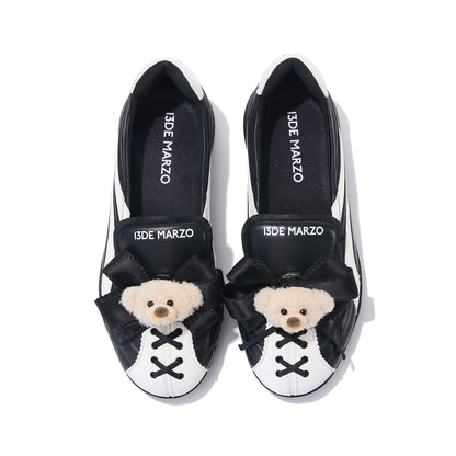 13DE MARZO Ballet Bear Sneakers Black