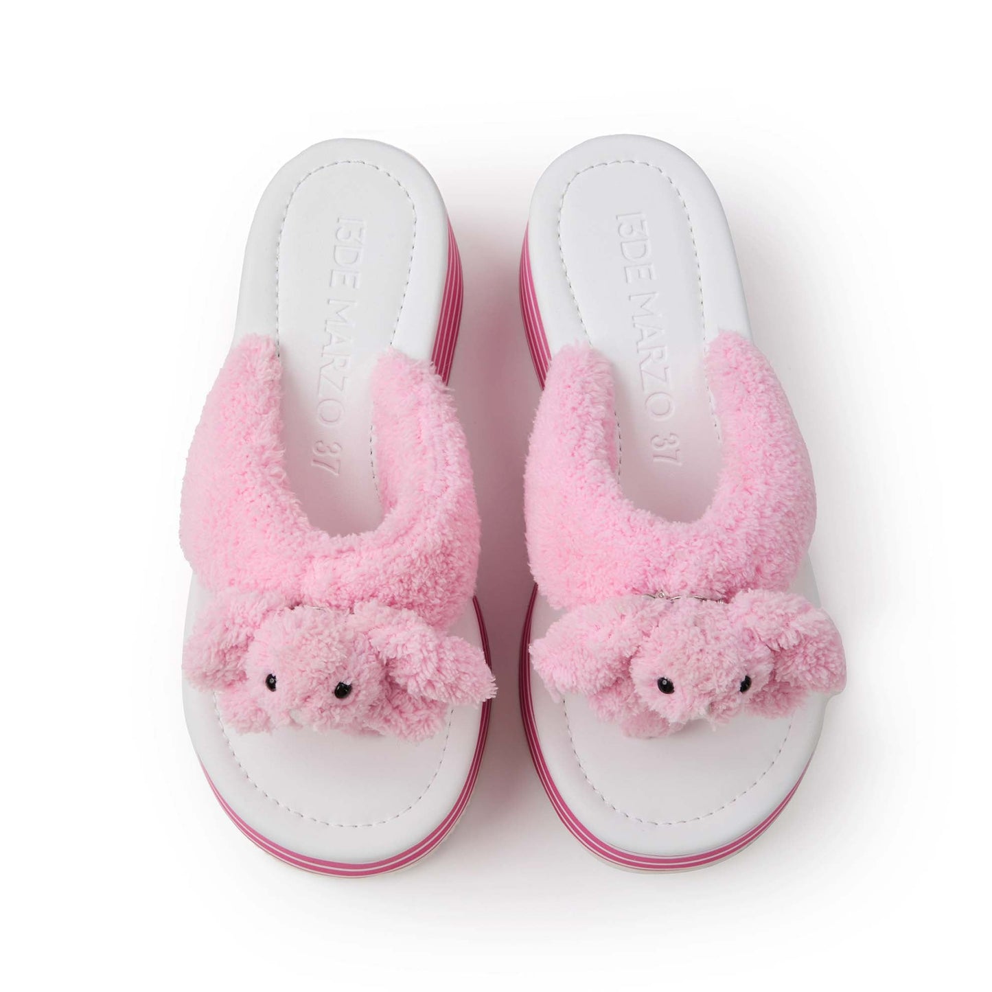 13DE MARZO Doozoo Platform Sandals Pink