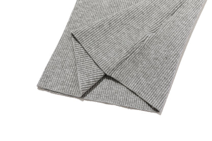 13DE MARZO Two-piece Style Lace-up Sleeveless Top Grey