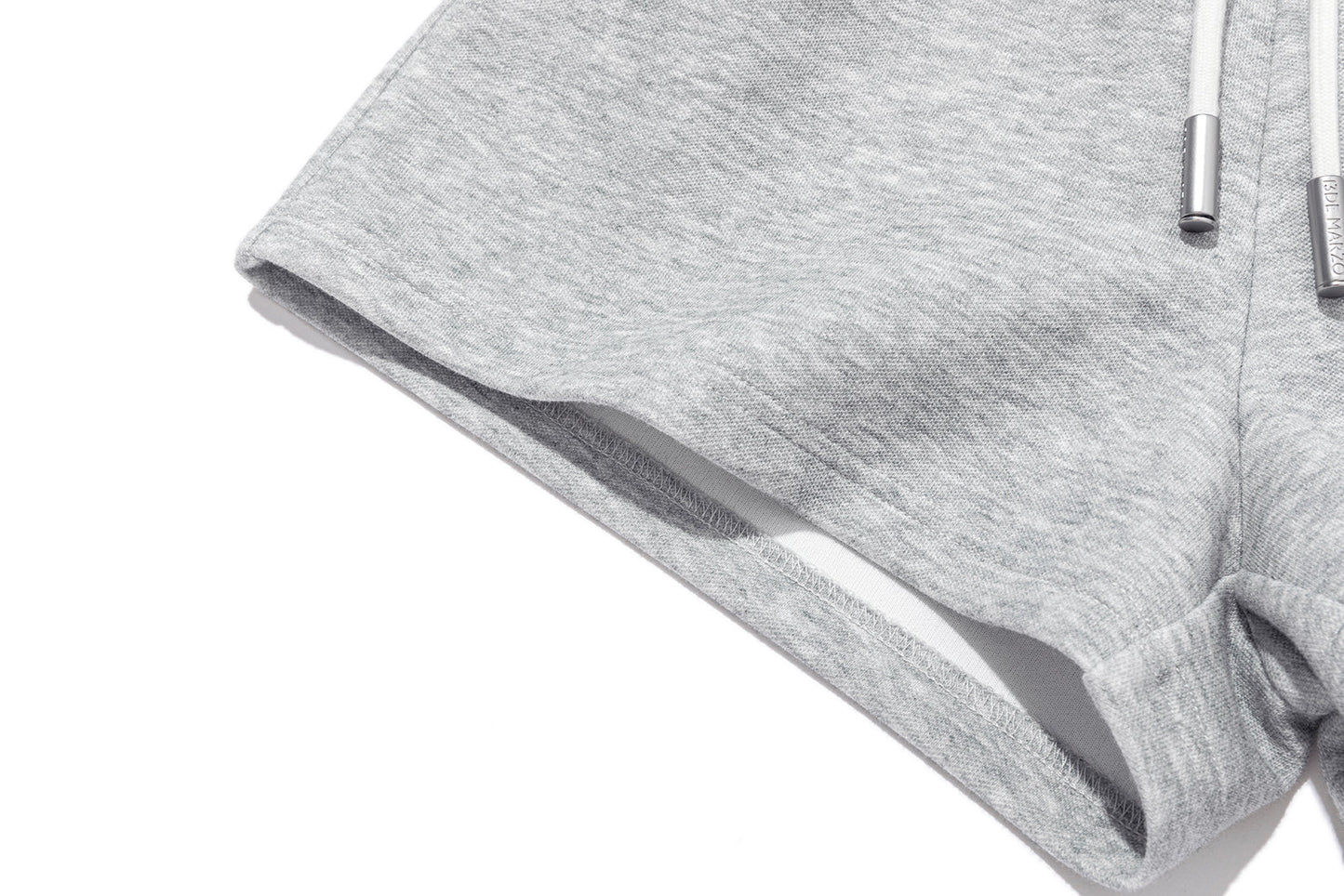 13DE MARZO Sports Shorts with Double Waistband Grey