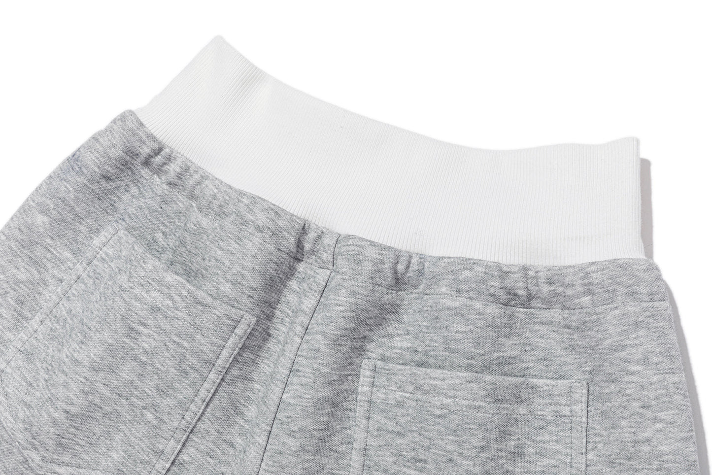 13DE MARZO Sports Shorts with Double Waistband Grey