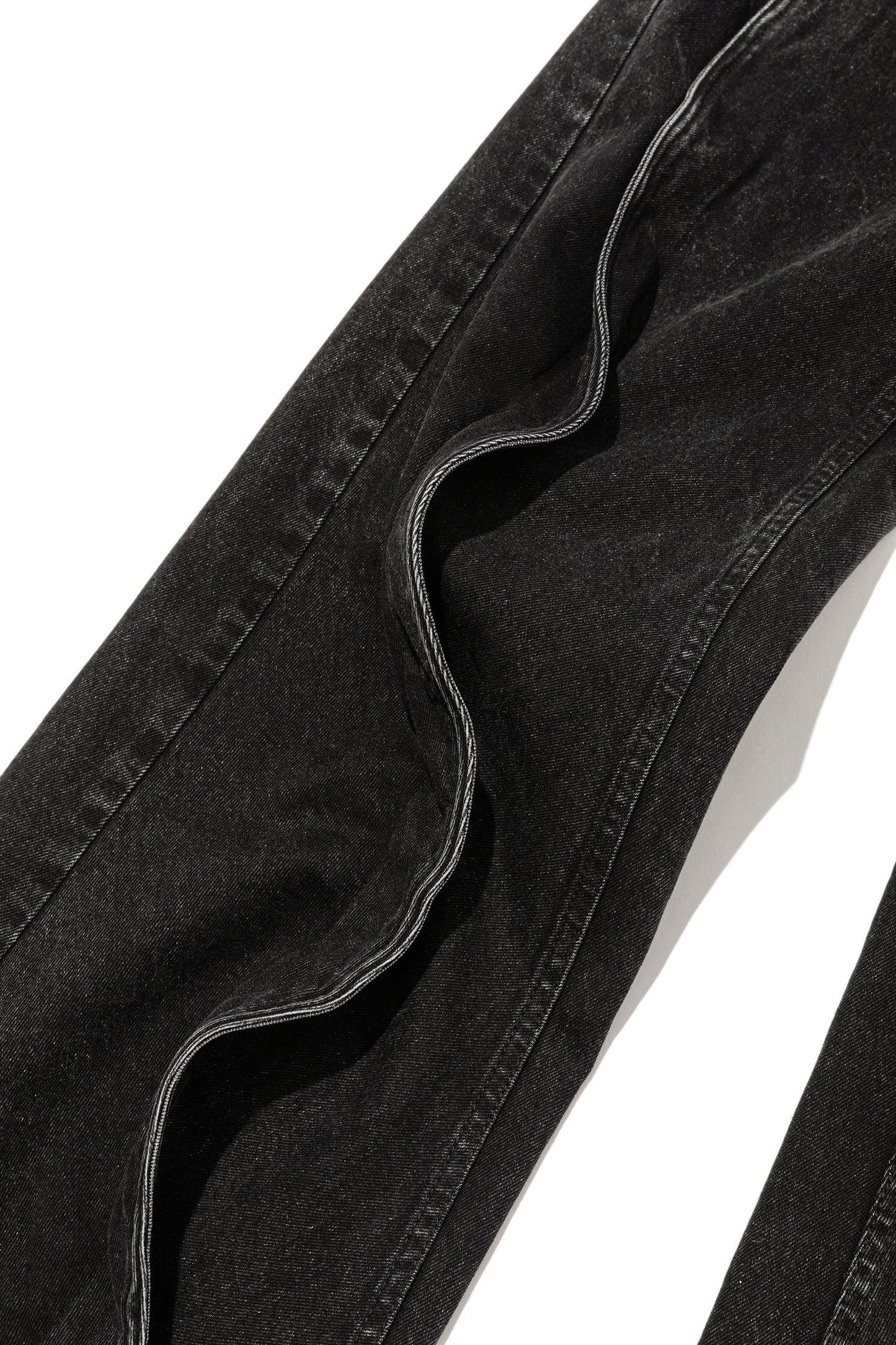 13DE MARZO Bear Fork Crinkle Jeans
