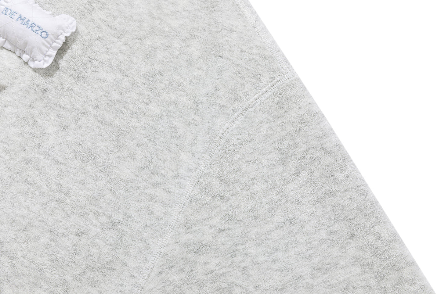 13DE MARZO Nighty Night Bear Lace Hoodie Grey
