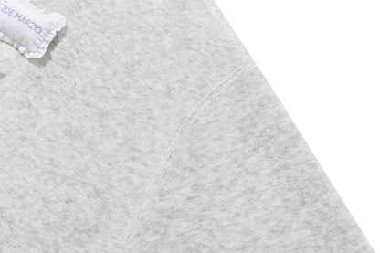 13DE MARZO Nighty Night Bear Lace Hoodie Grey