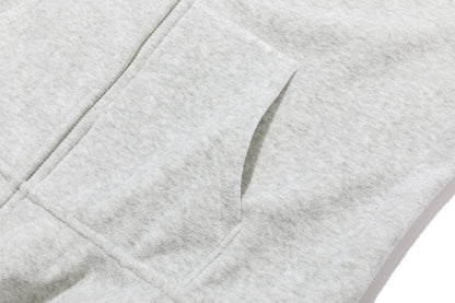 13DE MARZO Nighty Night Bear Lace Hoodie Grey