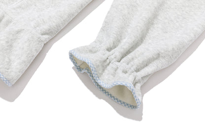 13DE MARZO Nighty Night Bear Lace Hoodie Grey