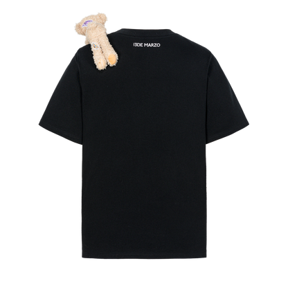 13DE MARZO Bear Stickers T-Shirt Black