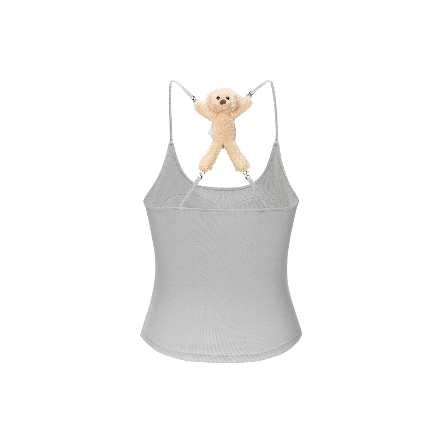 13DE MARZO Back Bear Harness Top Grey