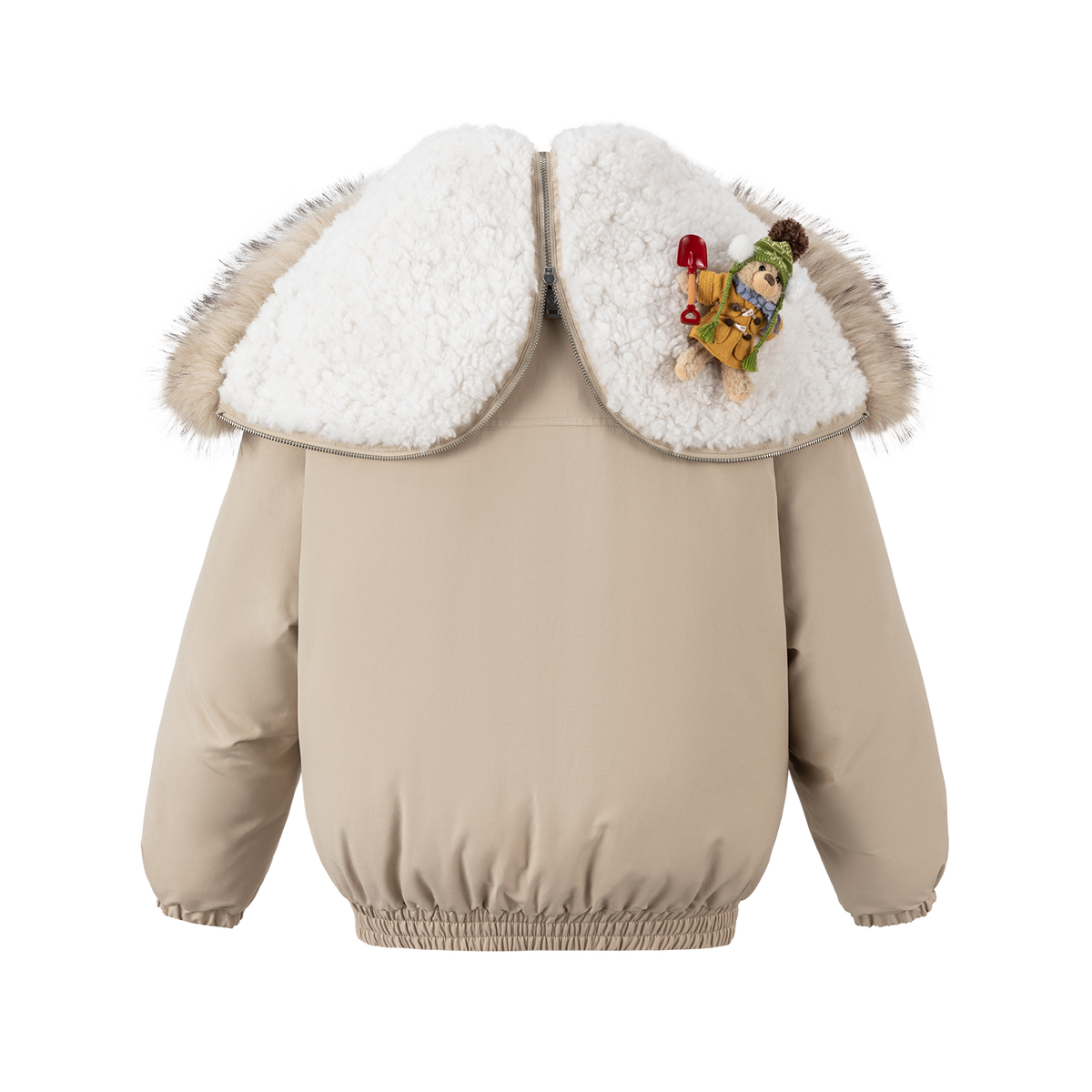 13DE MARZO Snow Bear Padded Jacket Almond