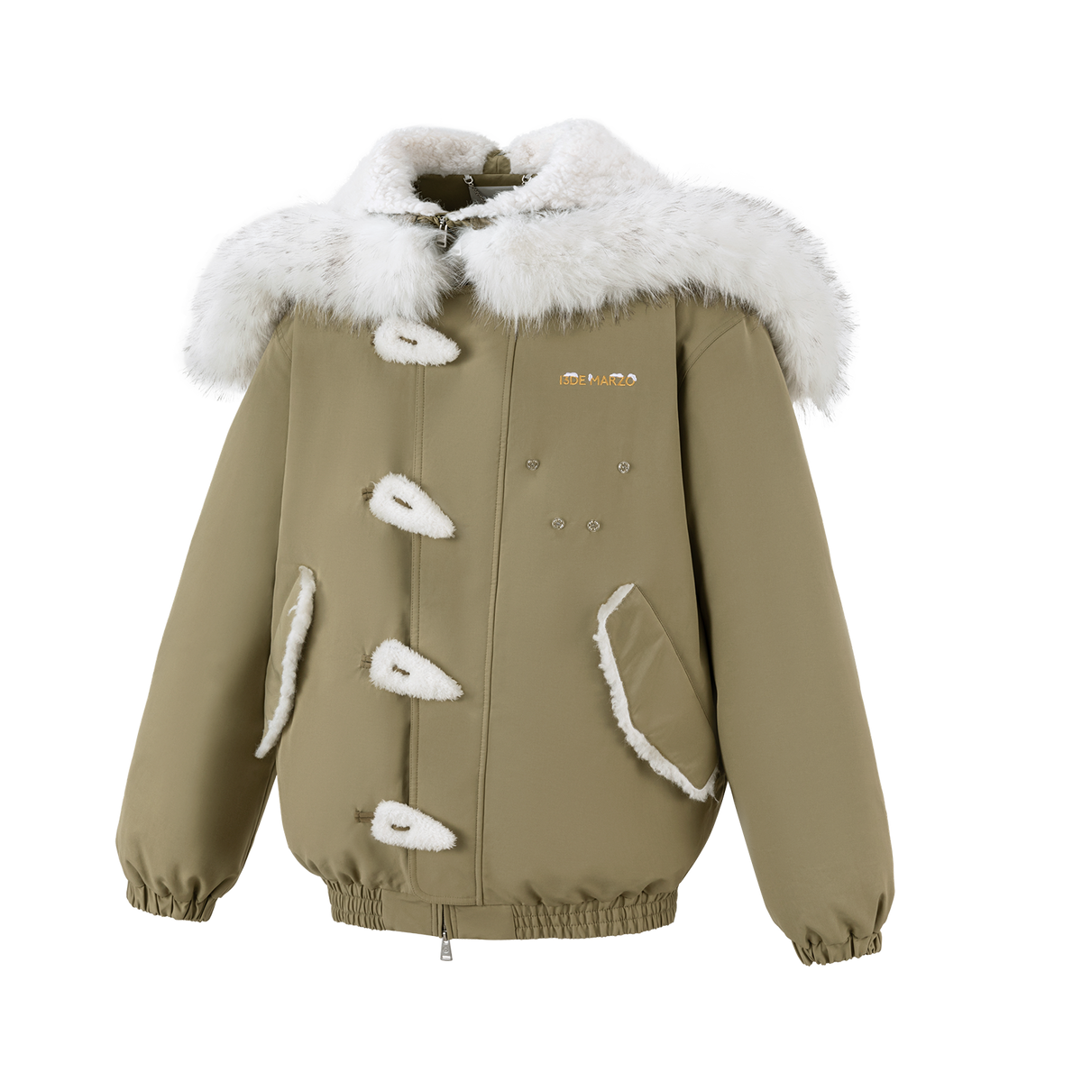 13DE MARZO Snow Bear Padded Jacket Green
