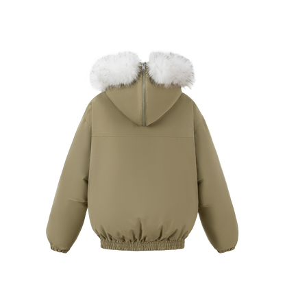 13DE MARZO Snow Bear Padded Jacket Green