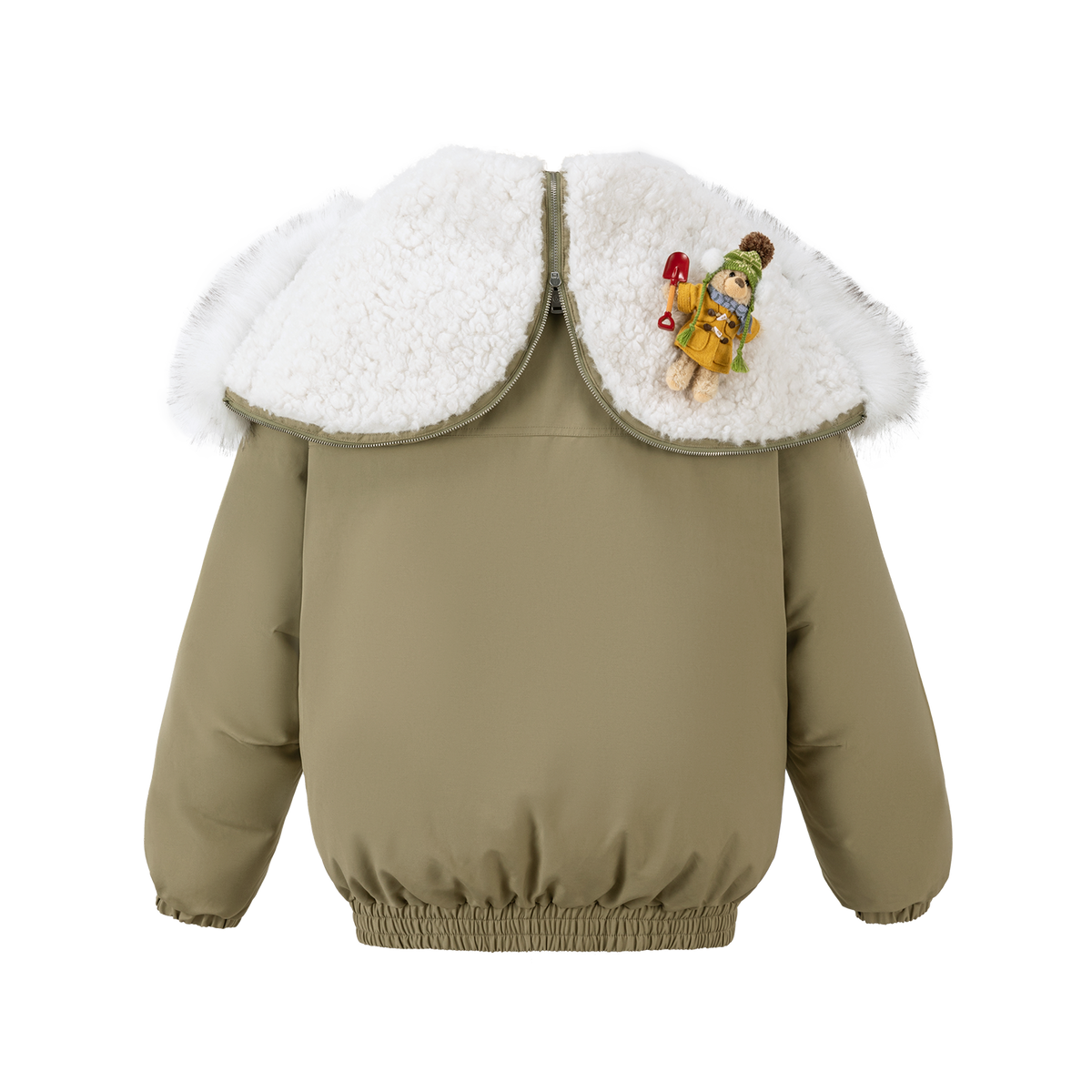 13DE MARZO Snow Bear Padded Jacket Green