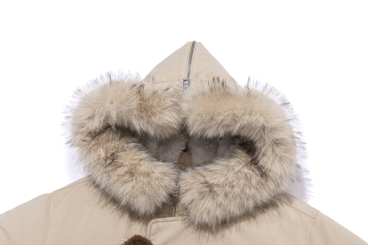 13DE MARZO Snow Bear Padded Jacket Almond