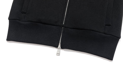 13DE MARZO Doozoo Fur Collar Hoodie Black