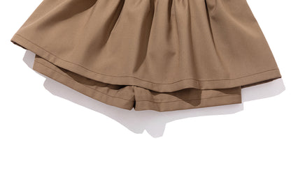 13DE MARZO BabyBear Aline Shorts Brown