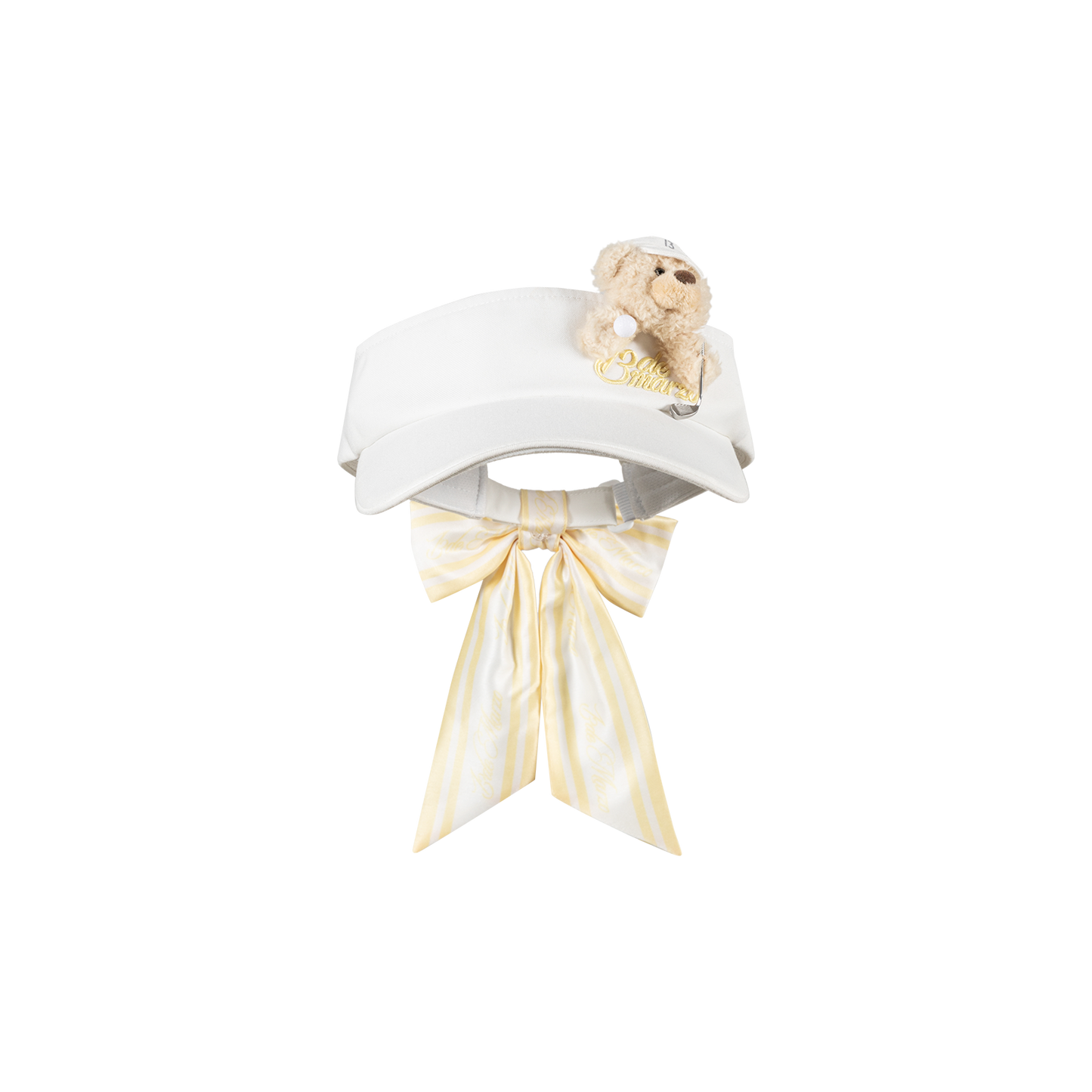 13DE MARZO Golf Bear Visor White