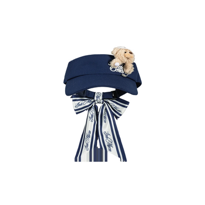 13DE MARZO Golf Bear Visor Navy Blue