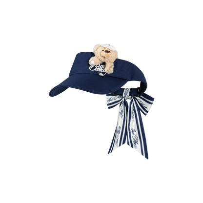 13DE MARZO Golf Bear Visor Navy Blue