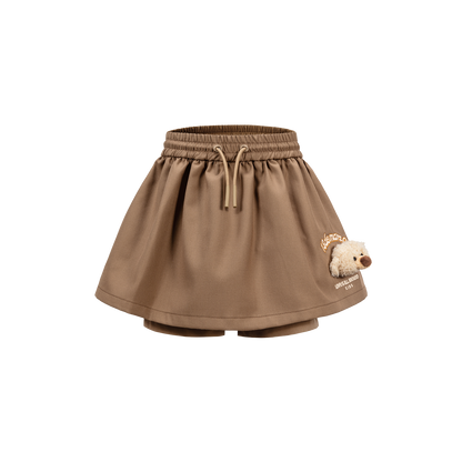 13DE MARZO BabyBear Aline Shorts Brown
