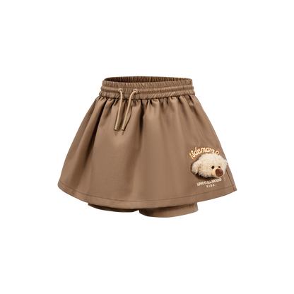 13DE MARZO BabyBear Aline Shorts Brown