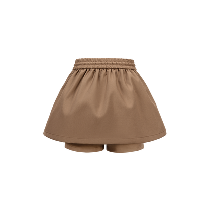 13DE MARZO BabyBear Aline Shorts Brown