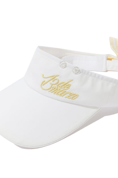 13DE MARZO Golf Bear Visor White