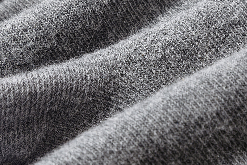 13DE MARZO Fringe Charm Mid-Calf Socks Grey