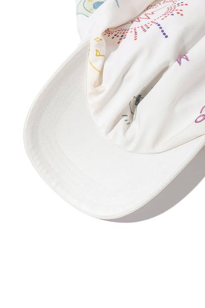 13DE MARZO Musical Festvial Bear Headscarf White