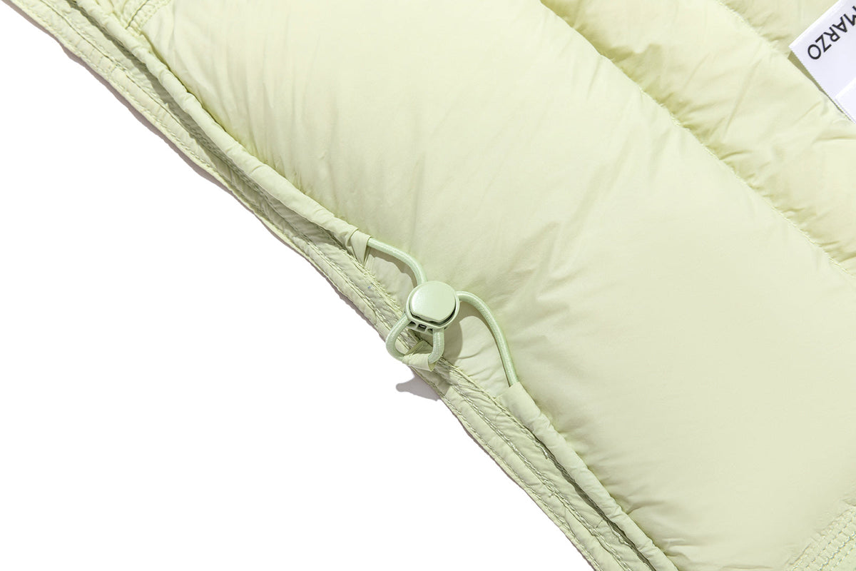 13DE MARZO Lightweight Quilted Down Jacket Green