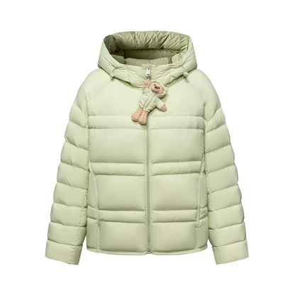 13DE MARZO Lightweight Quilted Down Jacket Green