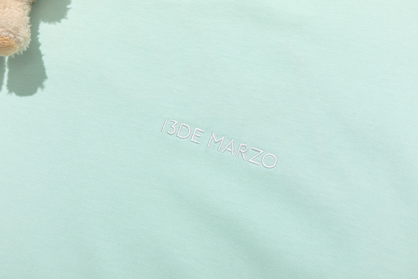13DE MARZO Lumi Star Bear T-shirt Mint Green
