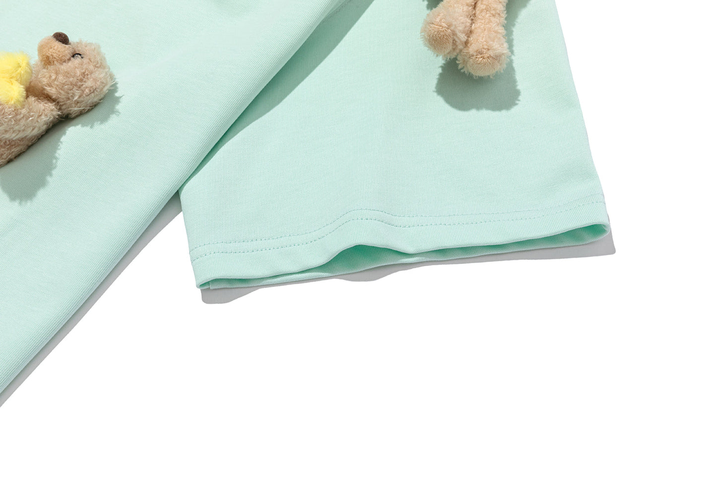13DE MARZO Lumi Star Bear T-shirt Mint Green