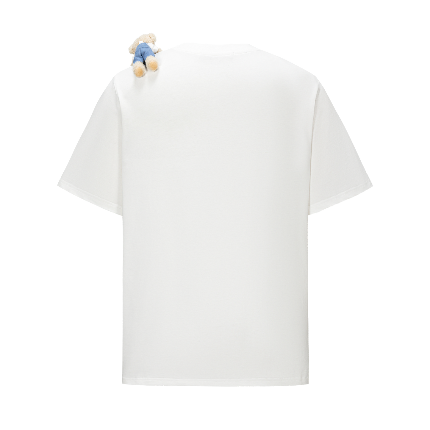 13DE MARZO Carousel Bear Printed T-shirt White
