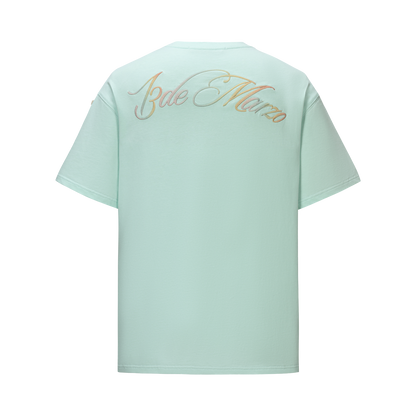 13DE MARZO Lumi Star Bear T-shirt Mint Green