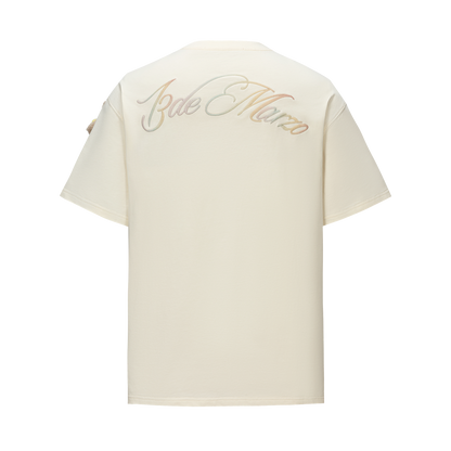 13DE MARZO Lumi Star Bear T-shirt Beige