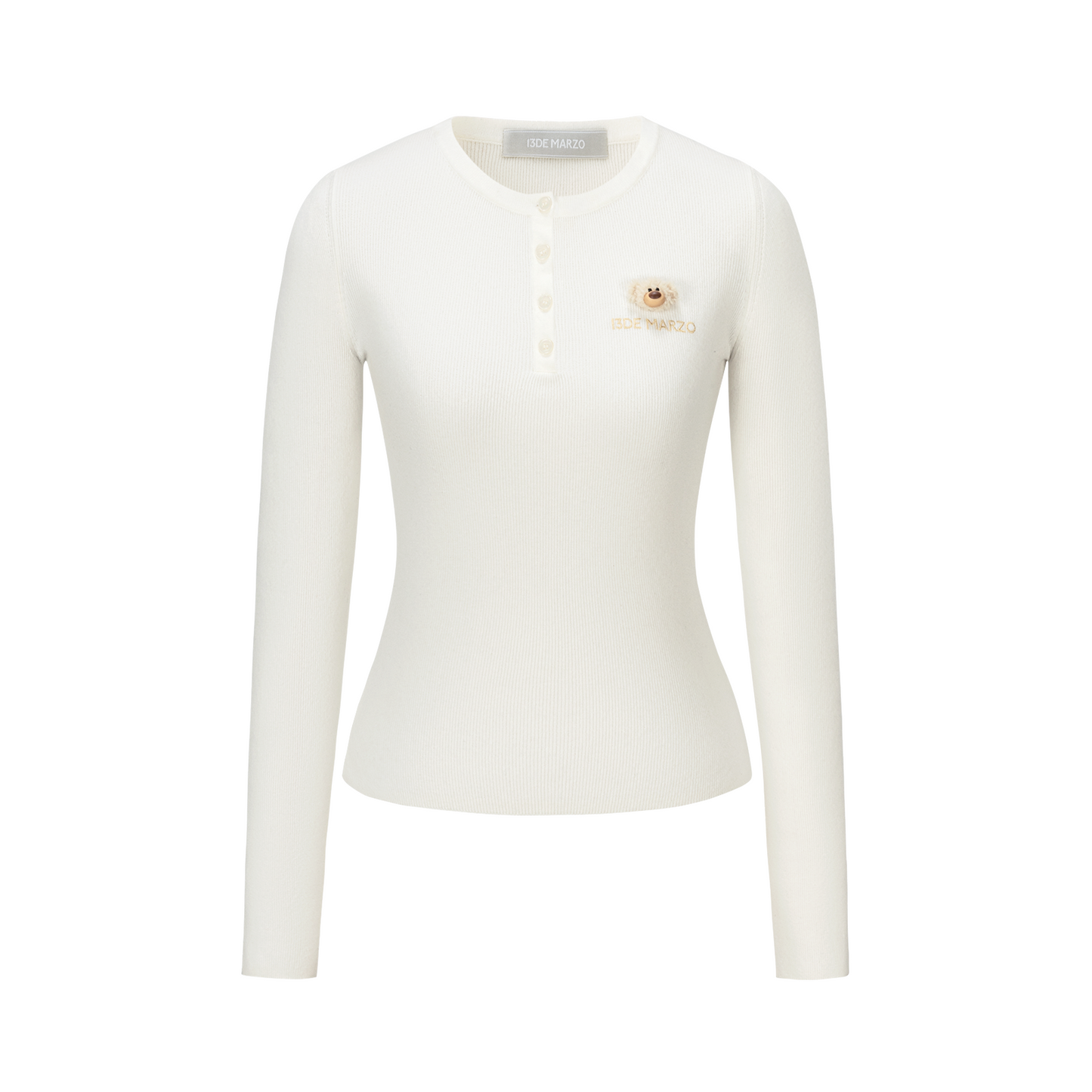 13DE MARZO Doozoo Knit Undershirt Beige