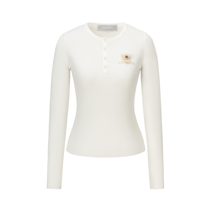 13DE MARZO Doozoo Knit Undershirt Beige
