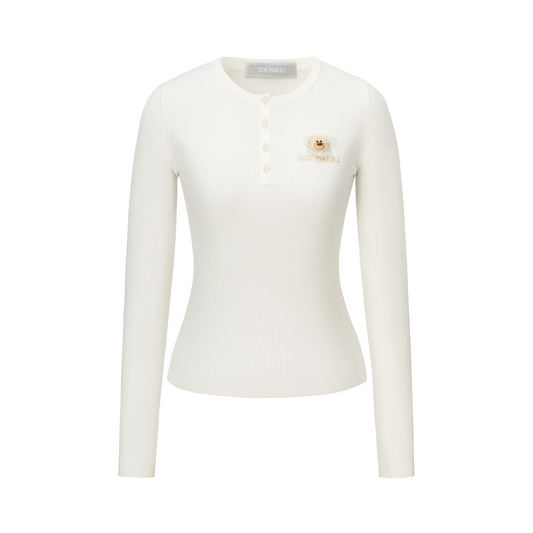 13DE MARZO Doozoo Knit Undershirt Beige