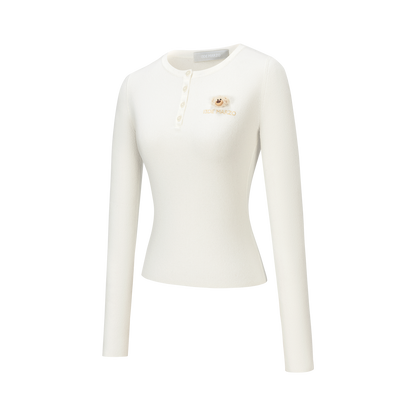 13DE MARZO Doozoo Knit Undershirt Beige