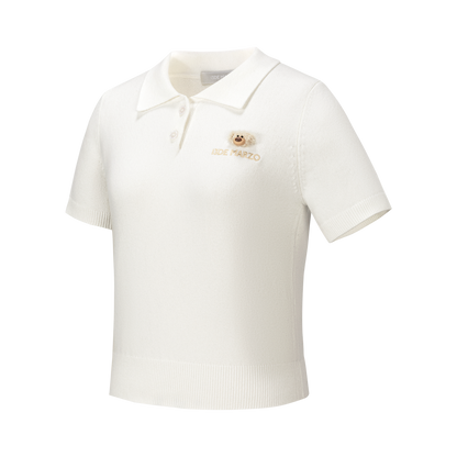 13DE MARZO Doozoo Polo Tee White
