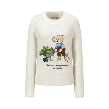 13DE MARZO Marzo Valley Appliqué Pullover
