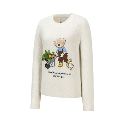 13DE MARZO Marzo Valley Appliqué Pullover