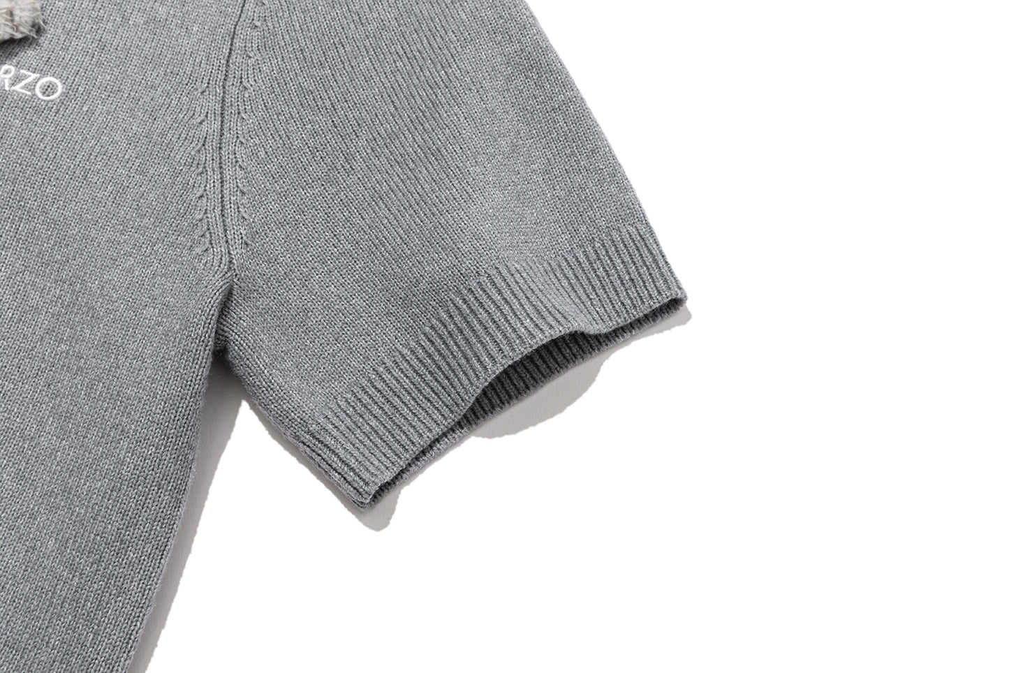13DE MARZO Doozoo Polo Tee Grey